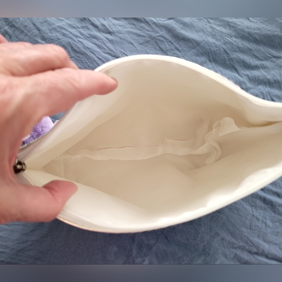 NWT NOBO Brand, Small Iridescent Pink Clutch - Picture 3 of 8